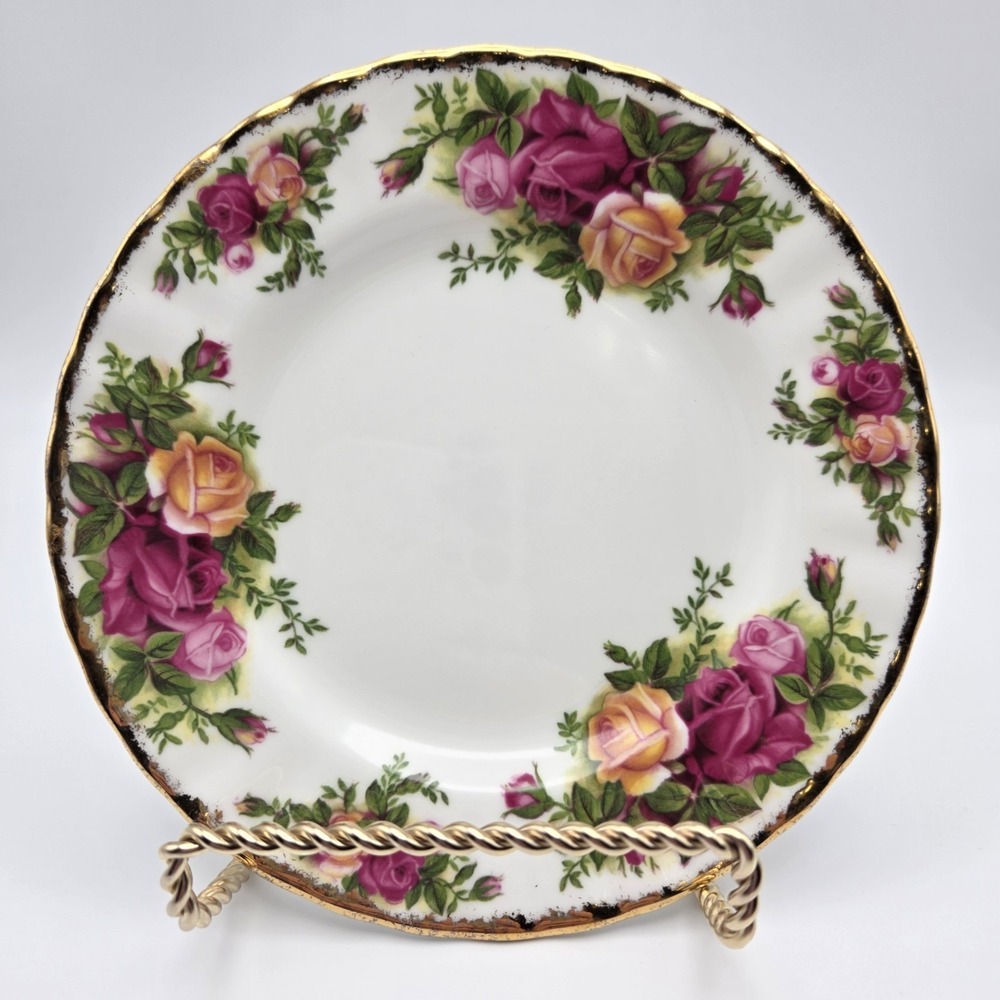 Royal Albert Old Country Roses Bread/Dessert Plate 6" Made In England